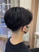 アルターリール(aL ter Rire)&nbsp;韓国マッシュ/スパイキーショート/ブルーブラック[鎌取］中村