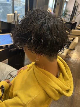 スタイル 皆実店(STYLE) メンズ/パーマ/波巻き/スパイラル/ショート