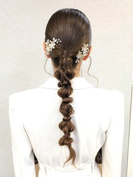 ヌバタマ フォー ヘア(NUBATAMA FOR HAIR) 編みおろし