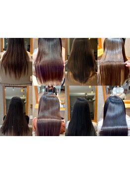 もう、くせ毛で悩まない！あなたの髪質を丁寧に見極め、最適な施術をご案内します。