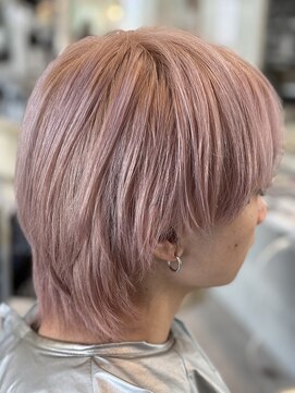 シャルムヘアー(charme hair) ブリーチあり!韓国風ハイトーンピンク