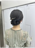 bob  hair arrange