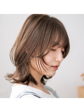 モンド ヘアクリエーション 新栄店(monde hair creation) 【monde】外ハネボブ×シースルーバング×ショコラブラウン
