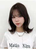 くびれミディ/顔まわりカット/くびれ巻き/レイヤーカット