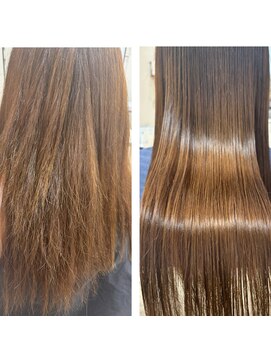 ガレリア 名駅オーキッドビル店(GALLARIA) ブリーチ履歴には酸性ストレートで優しく綺麗に♪