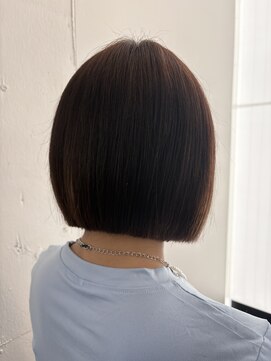 エスカーラ 町田(THE ESCALA) 20代30代ショートレイヤーショートボブオリーブ顔周りレイヤー