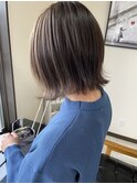 外ハネボブ×グレージュカラー★