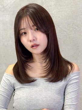 オーブ ヘアー ガーデン 渋谷店(AUBE HAIR garden) 20代・30代_髪質改善_ナチュラルストレート