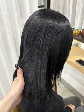 リュンヌ(Lune) 艶感ブルーブラックカラー/艶髪/美髪/モテ髪/YU290