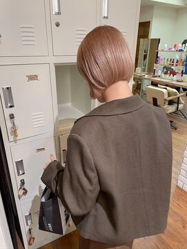 ハイレート ウニクス川越店(Hairate) 【Hairate本川越】ピンクベージュ＊ブリーチ2回あり◎
