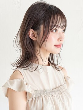 カバーヘア ブリス 上尾西口店(COVER HAIR bliss) 20代30代40代◎韓国風レイヤーふんわり外ハネくびれミディp上尾