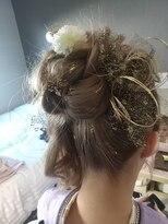 ヘアーメイクサロン ソエル(Sowelu)&nbsp;成人式ヘアメイク♪　片流しヘア☆