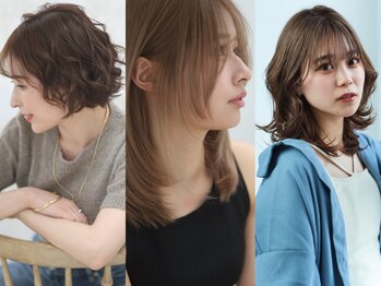 エフィールリアモ(afeel riamo)の写真/【河原町駅すぐ】トレンドのレイヤーカットで垢抜け◎一人ひとりの骨格に合う似合わせスタイルをご提案♪