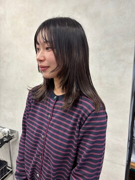 オンドバイサク(ondo by Saku) 顔周りのレイヤー/レイヤー/グラデーションカラー