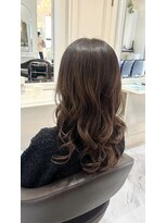 サロンドウィズ 本店 本八幡(Salon de With)&nbsp;大人女性に似合う抜け感ウェーブ