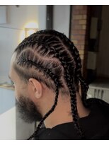 ヌーク 押上店(NooK)&nbsp;デザインコーンロウ/地毛コーンロウ/コーンロウ/特殊ヘア/メンズ