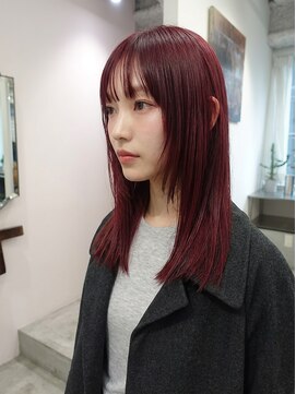 シール 梅田(CIRR) ブリーチなしダブルカラー