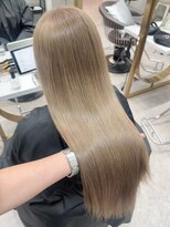 ロンド レア 天神大名店(Lond Le’a) ダークアッシュ/大人ガーリー/似合わせカット/着物ヘア10代20代