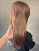 サラジュ 仁川店(SARAJU) 【ブリーチ特化】今田担当ブリーチあり×ピンク寄りミルクティー