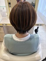 アッシュ 仙川店(Ash)&nbsp;40代50代60代ひし形小顔ショートボブ絶壁解消白髪ぼかし