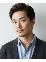 アボヘアー(Abo hair)&nbsp;アップバングセンターパートバーバースタイル髪型メンズ