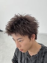 アビー ランシェル(ABEY LENCIEL) スパイキーショート/ミルクティーグレージュ