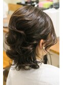 うねうねハーフアップ☆