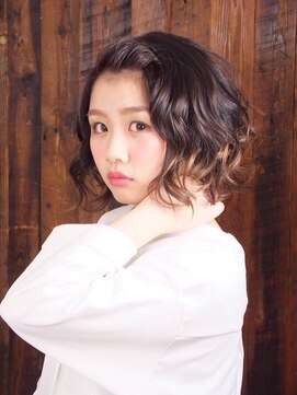 ピースラビングプラスハーツ(PEACE LOVING+HEARTS) ガーリーボブ