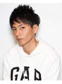 2ブロック×アップバング×セミウェット