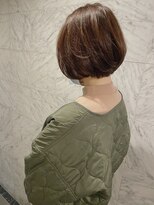 フロート 小阪店(float)&nbsp;マロンブラウン_クールショート　ピンクグレージュ　ボブルフ