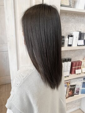 キャアリー(Caary) 福山市美容室Caary艶髪ストレート(●´ω`●)