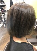 ブリーチなしアッシュ系
