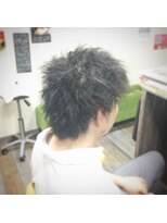 ヘアースペース 練馬店(hair space COCO)&nbsp;毛束感 ツイストパーマ、強めシルエット＆バランス重視スタイル