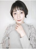外ハネアレンジショート【有海一生】/シースルー/髪質改善
