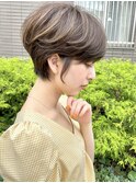ハイライトショートヘアお任せください★