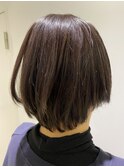 アッシュバイオレットショートボブ