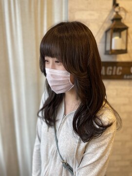 ヘアグレース レフア(hair grace Lehua) 大人かわいい韓国風ベージュ