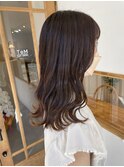 ツヤ感のある◇大人ブラウンカラー