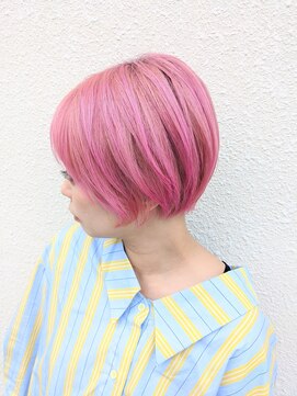 ボアップ 京橋店(boappu) #ピンクカラー#ペールピンク#ハイトーンカラー