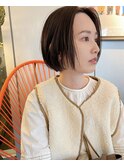 サラッとボブ