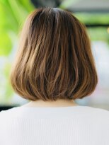 エヌアンドエー 草加店(N&A)&nbsp;ツヤストレート・ 大人ミディ・チョコレート・モードヘア#草加