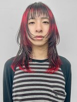 レコ 渋谷(LECO)&nbsp;シャギーウルフ×ランダムレッド