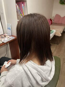 ビーヘア(be hair) ライトブラウンインナーカラー