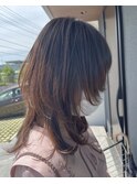 ウルフカット×ナチュラル