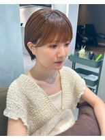 キュエム(Cuem)&nbsp;【Cuem菅原】耳掛け丸みショートボブショート