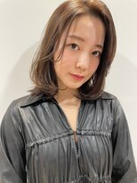 簡単スタイリング/小顔ヘア/大人可愛い/20代30代40代/銀座