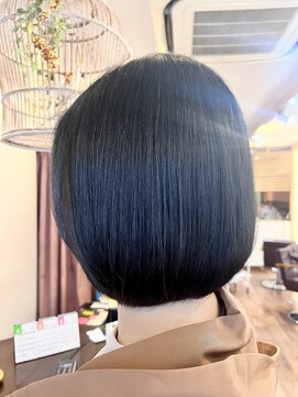 ヘアー グリーン(hair green) 20代30代40代ナチュラルボブ【髪質改善/百合ヶ丘】