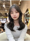 □ 韓国大宮顔周りレイヤーカットくびれヘア似合わせカット