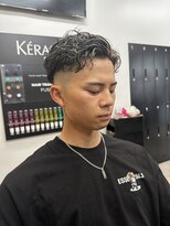 メンズ ラピス 横浜店(Men’sLapis)&nbsp;ホワイトメッシュパーマ