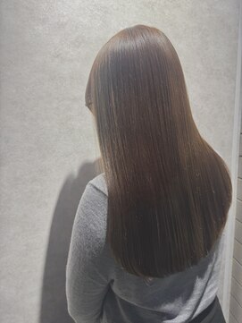 アッシュ 高津店(Ash) 髪質改善オリーブベージュ